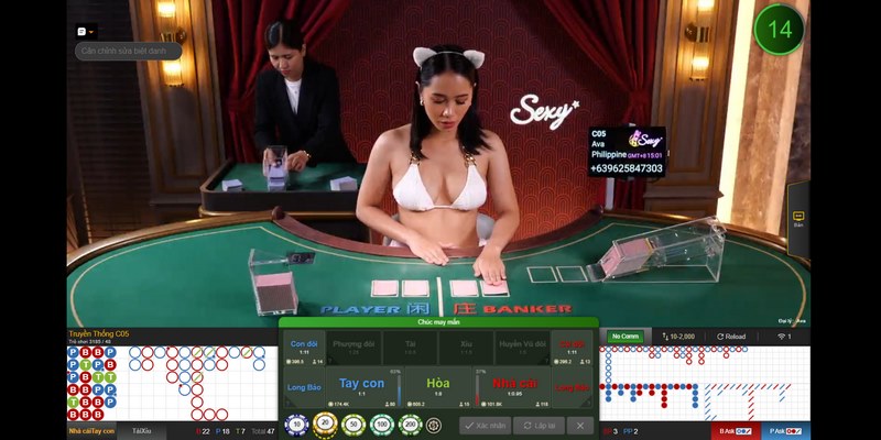 Baccarat là trò chơi cá cược trực tuyến cực hot trên Ku11