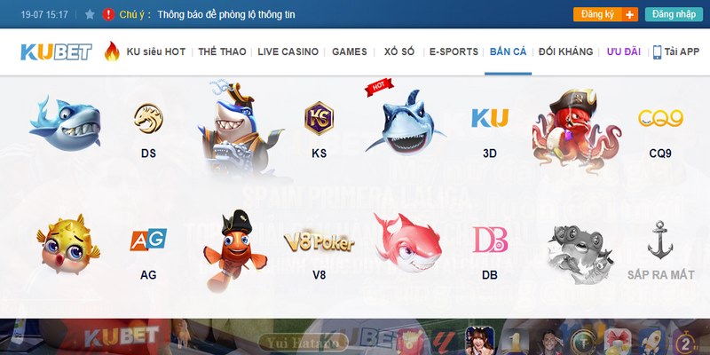 Bắn cá Ku11 là sảnh cược thu hút đông đảo người chơi