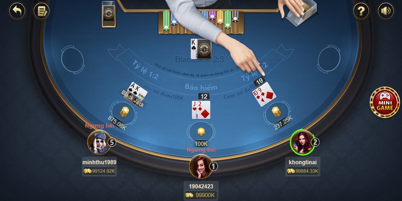 Cách tính điểm trong game bài xì dách Ku11