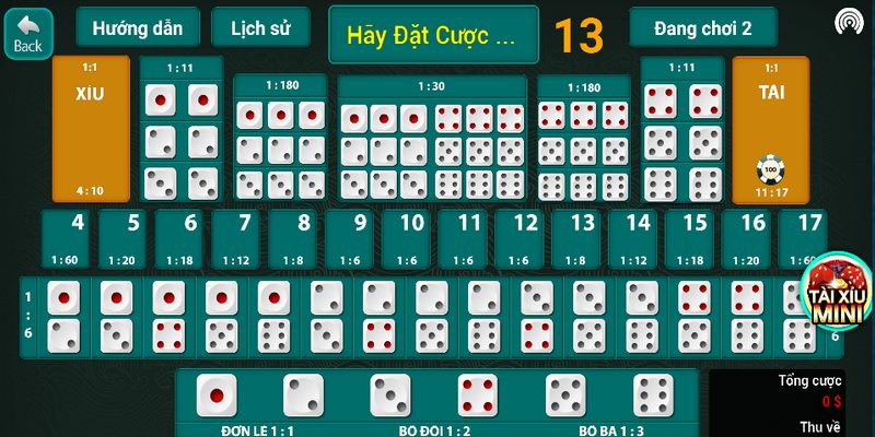 Cược tài xỉu Ku11 theo chiến thuật gấp thếp