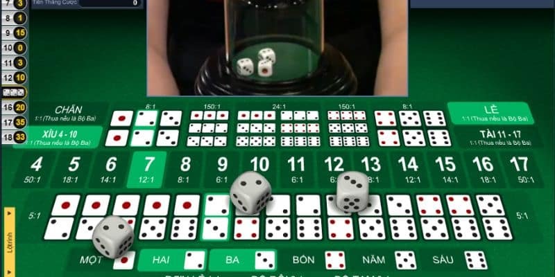 Tài xỉu là trò chơi casino siêu hot của nhà cái Ku11
