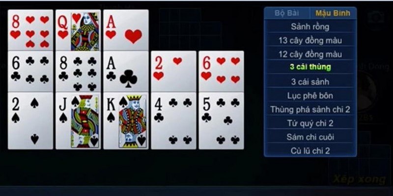 Tìm hiểu luật chơi bài Mậu Binh Ku11 cơ bản