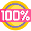 100 percent