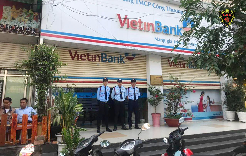 Tuyển bảo vệ ngân hàng Vietinbank LƯƠNG CAO, số lượng lớn 3 bảo vệ ngân hàng vietinbank chuyên nghiệp
