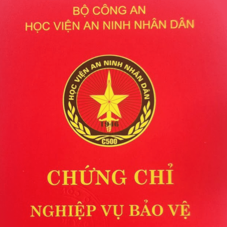 Chứng chỉ nghiệp vụ bảo vệ