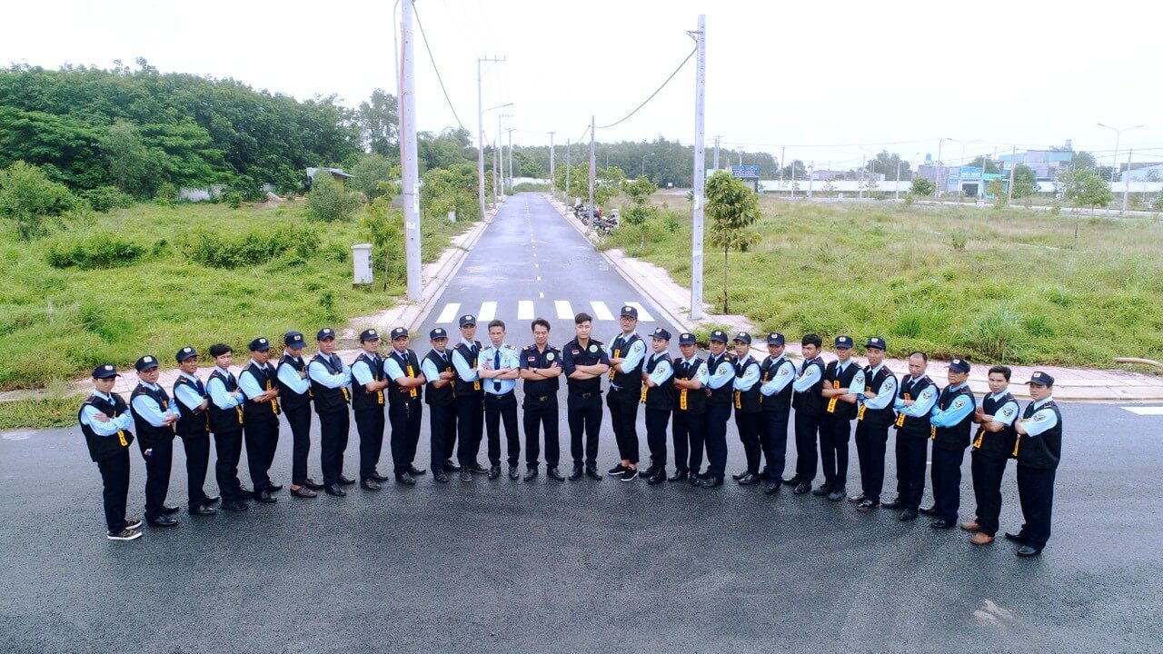 Đội ngũ nhân viên đông đảo của bảo vệ Becamex Miền Đông BDC Đội ngũ nhân viên đông đảo của bảo vệ Becamex Miền Đông BDC