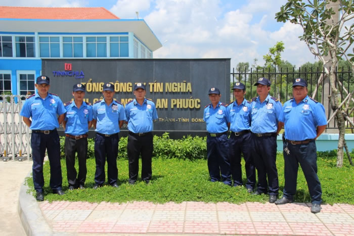 Công ty dịch vụ bảo vệ tại KCN Ledana 02