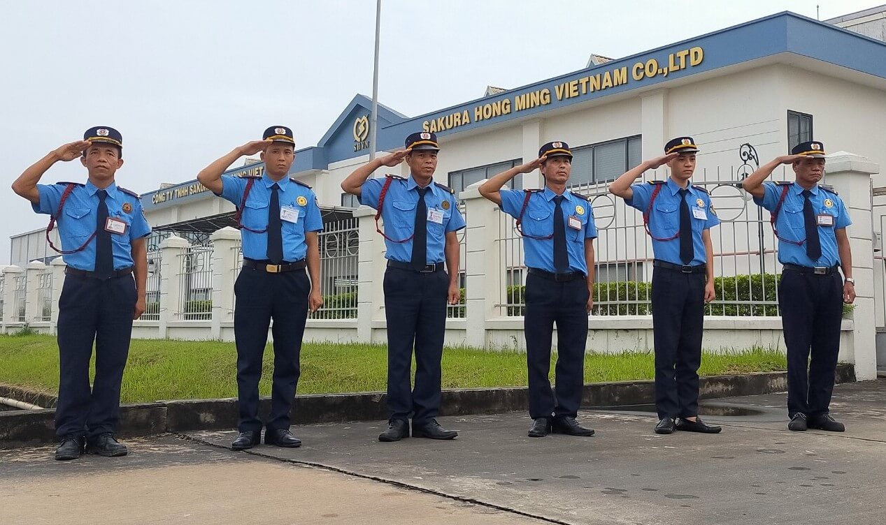Bảo vệ Kubet chuyên nghiệp giúp nâng cao hình ảnh thương hiệu của khách hàng Công ty dịch vụ bảo vệ tại KCN Chơn Thành 4