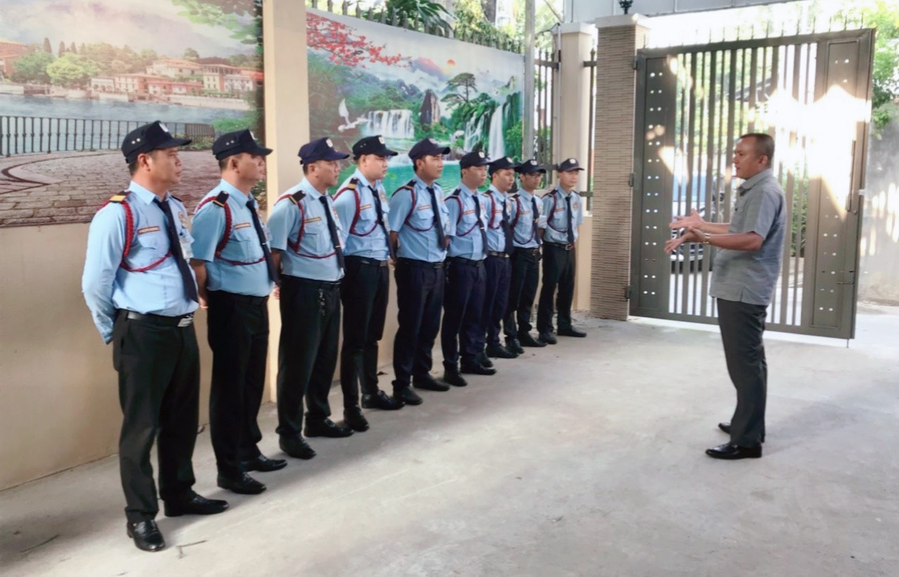 công ty dịch vụ bảo vệ tại KCN Đông Xuyên 03