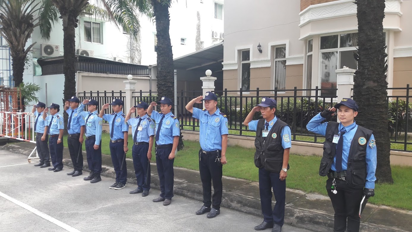 công ty dịch vụ bảo vệ tại KCN Phú Tân 1