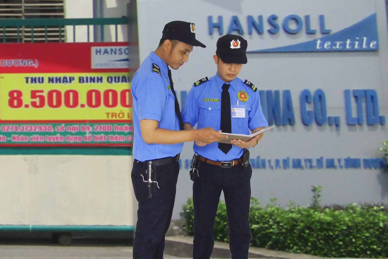 Công ty dịch vụ bảo vệ tại KCN Việt Remax 3