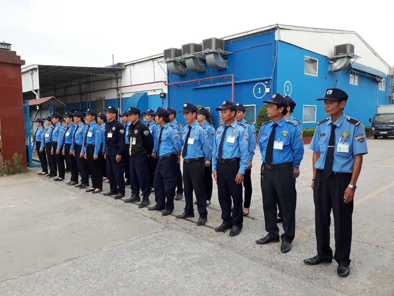 công ty dịch vụ bảo vệ tại KCN Việt Phát 1