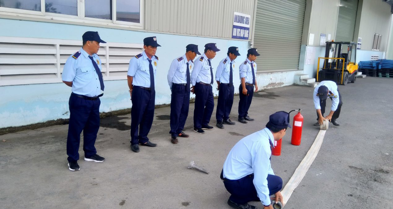 công ty dịch vụ bảo vệ tại KCN Xuyên Á 4