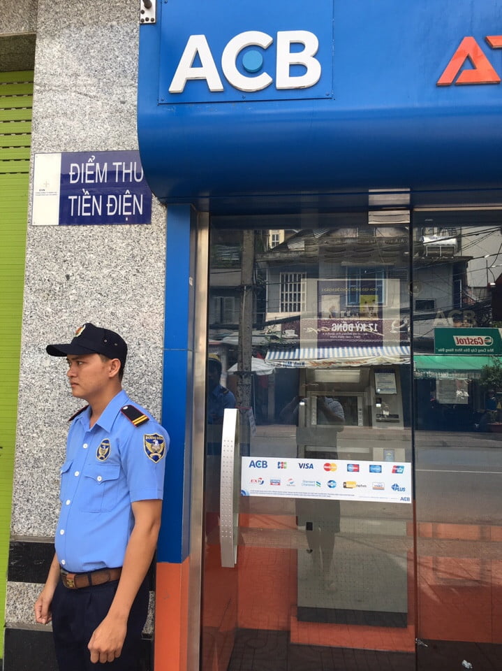 dịch vụ bảo vệ ngân hàng