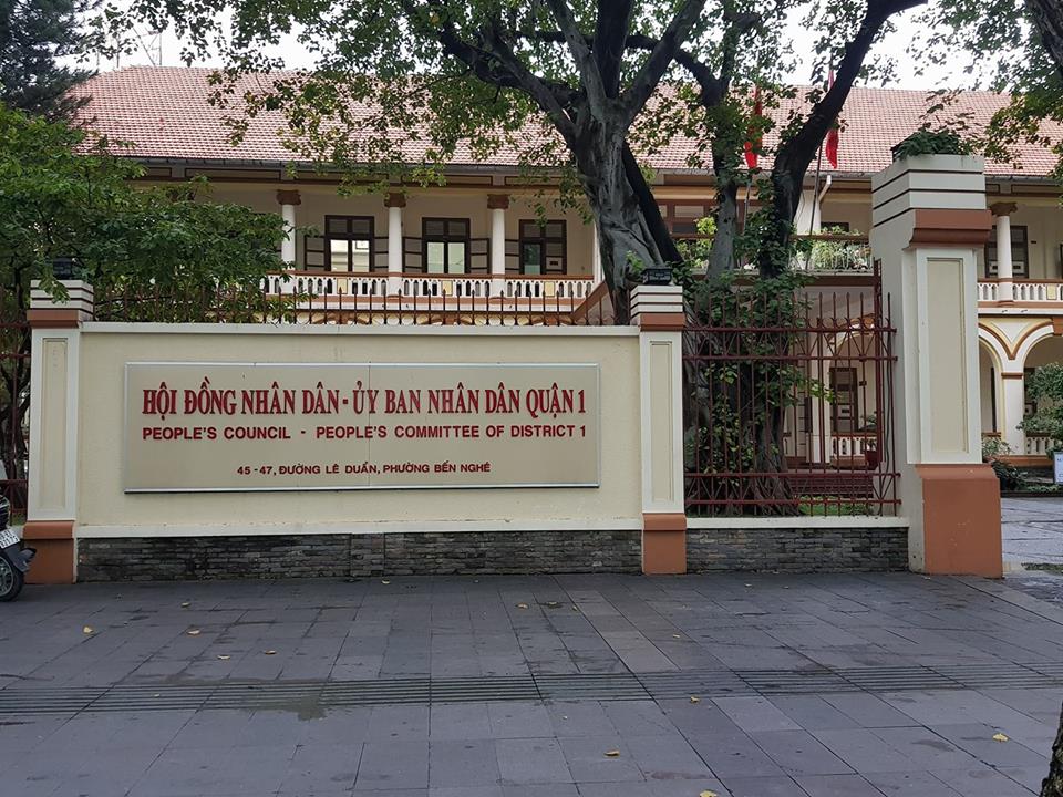 Thông tin địa chỉ và số điện thoại UBND Quận 1 - h1